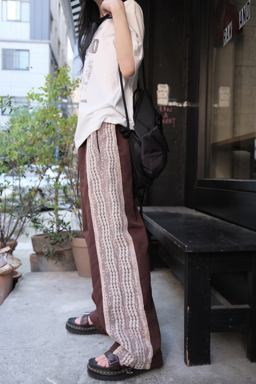 I I韓國直郵㊣女裝新款時尚推薦人氣休閑25春夏熱賣休閑褲ITSSONG休閑褲