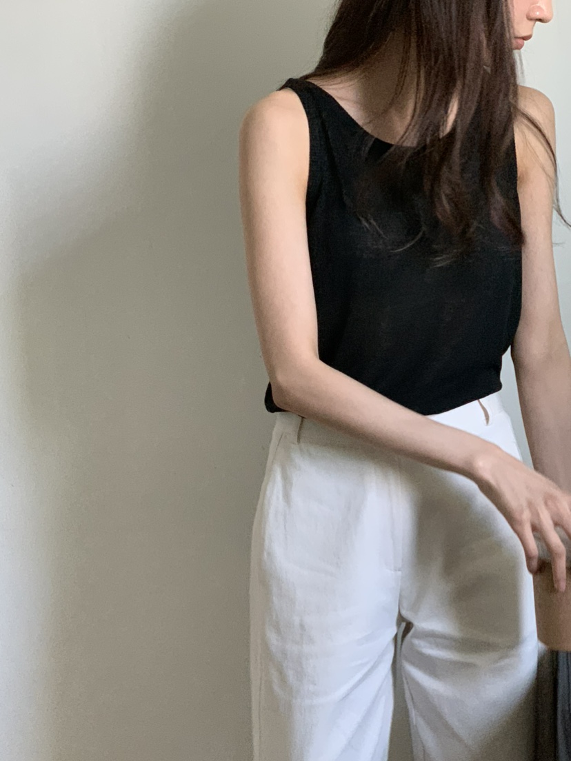 NOTICE韓國直郵㊣東大門實拍女裝新品休閑時尚推薦吊帶背心NOTICE吊帶/背心