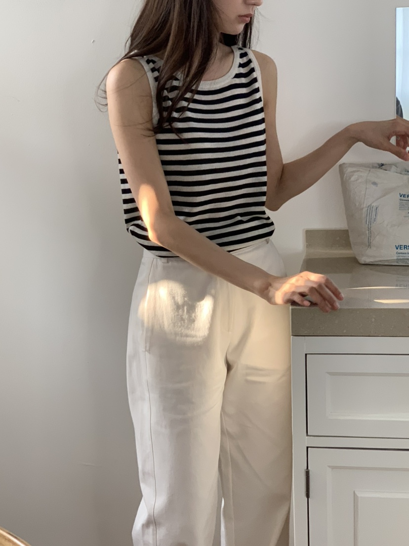 NOTICE韓國直郵㊣東大門實拍女裝新品休閑時尚推薦吊帶背心NOTICE吊帶/背心