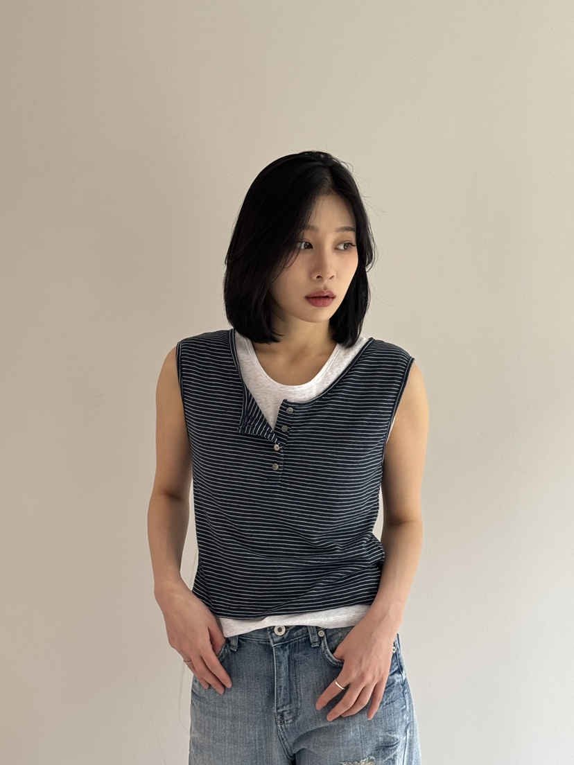 KARE/WEREPIECE直郵韓國代購㊣女裝新品休閑人氣25春夏吊帶背心KARE/WEREPIECE吊帶/背心