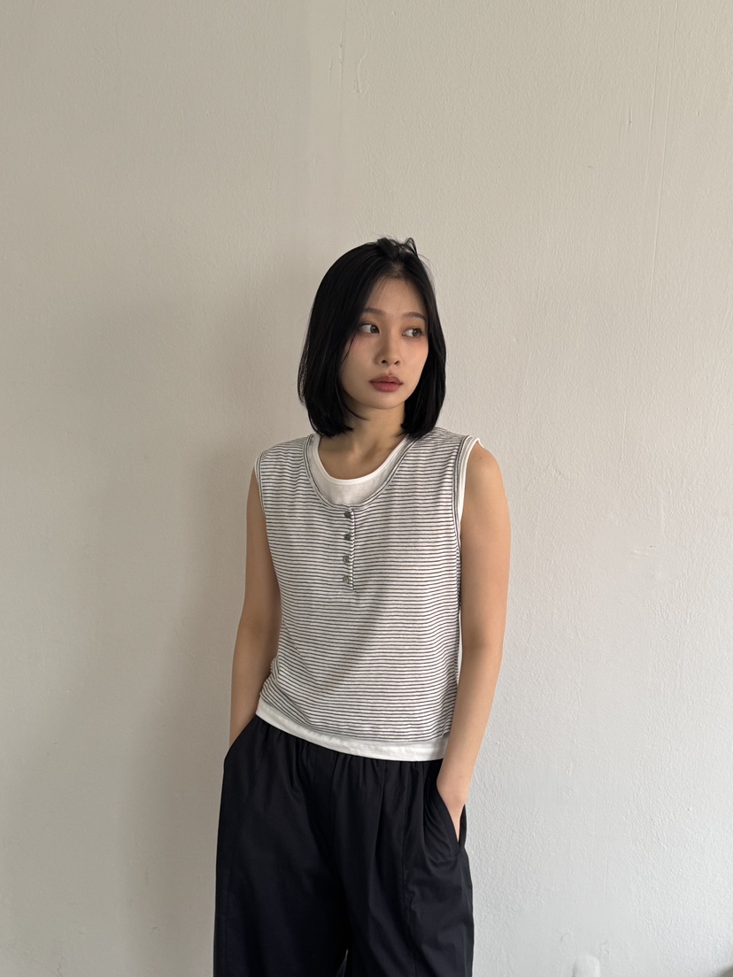 KARE/WEREPIECE直郵韓國代購㊣女裝新品休閑人氣25春夏吊帶背心KARE/WEREPIECE吊帶/背心
