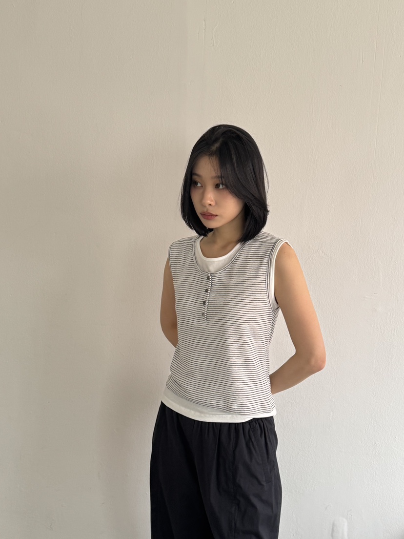 KARE/WEREPIECE直郵韓國代購㊣女裝新品休閑人氣25春夏吊帶背心KARE/WEREPIECE吊帶/背心