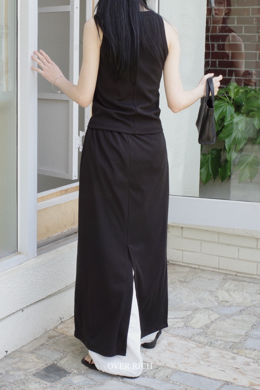 OVER RICH直郵韓國代購㊣女裝新品人氣時尚熱賣25春夏長裙OVER RICH長裙