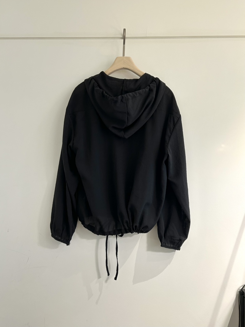 NOTICE韓國㊣直郵東大門代購女裝新品25春夏襯衫蕾絲衫連帽NOTICE襯衫/蕾絲衫