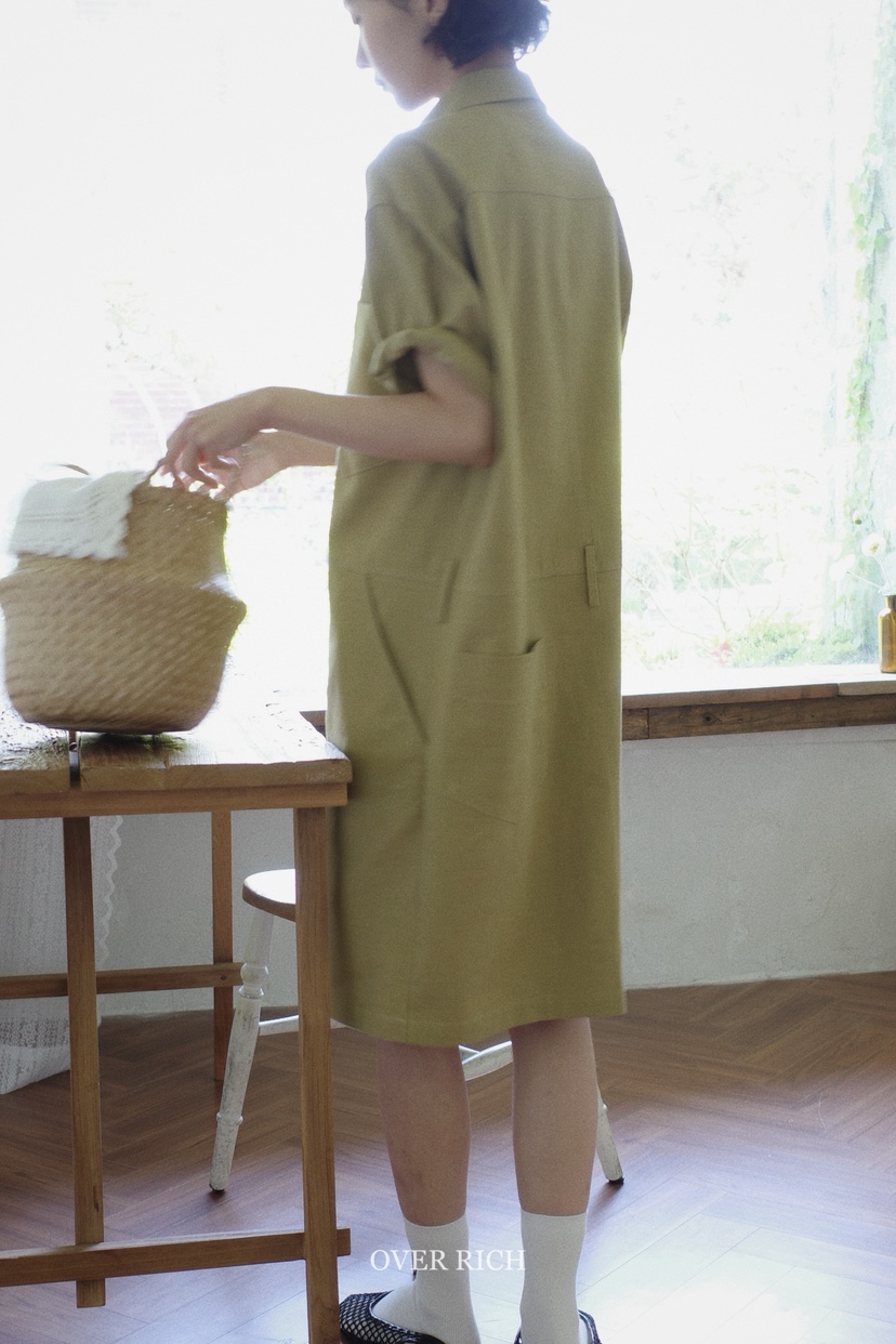 OVER RICH韓國㊣直郵東大門代購女裝新品人氣25春夏連衣裙OVER RICH連衣裙