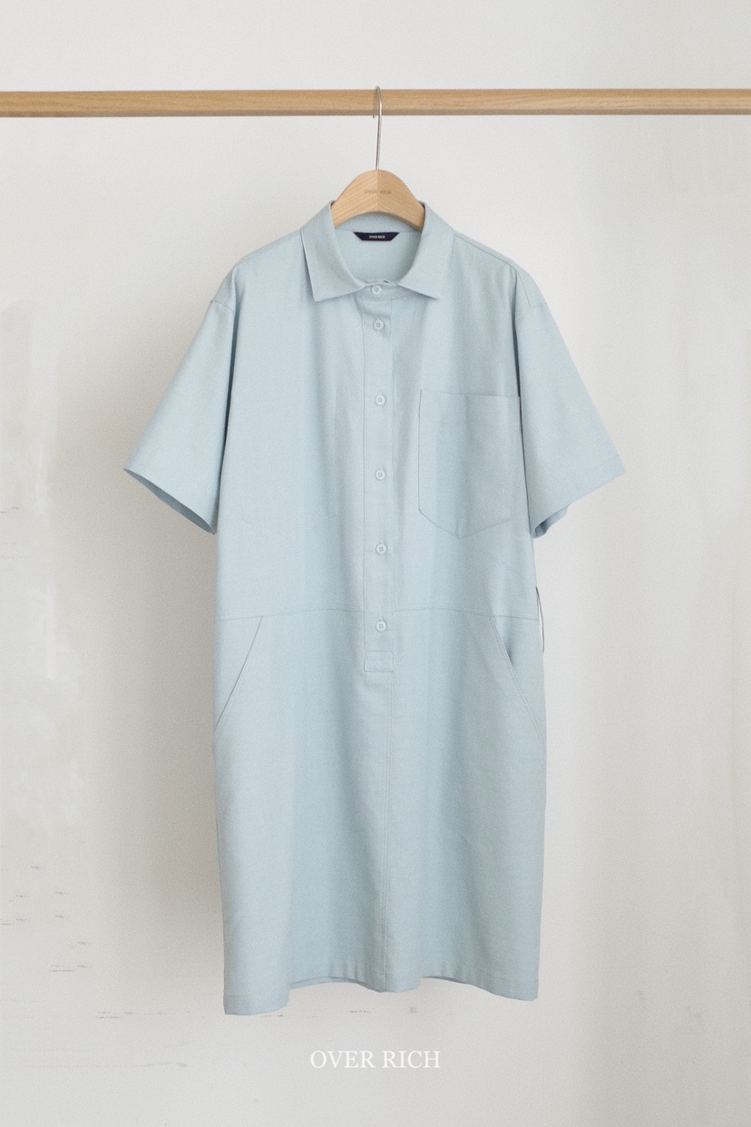 OVER RICH韓國㊣直郵東大門代購女裝新品人氣25春夏連衣裙OVER RICH連衣裙