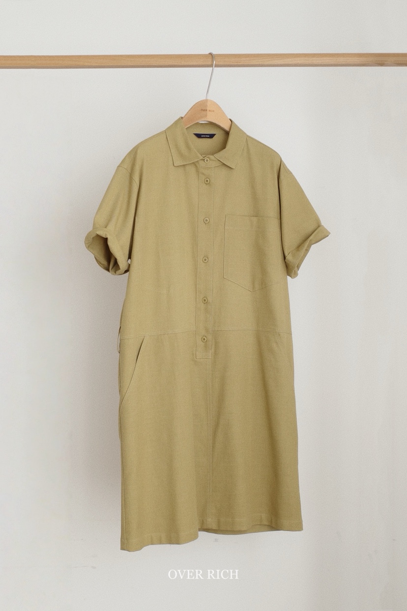 OVER RICH韓國㊣直郵東大門代購女裝新品人氣25春夏連衣裙OVER RICH連衣裙圖色3