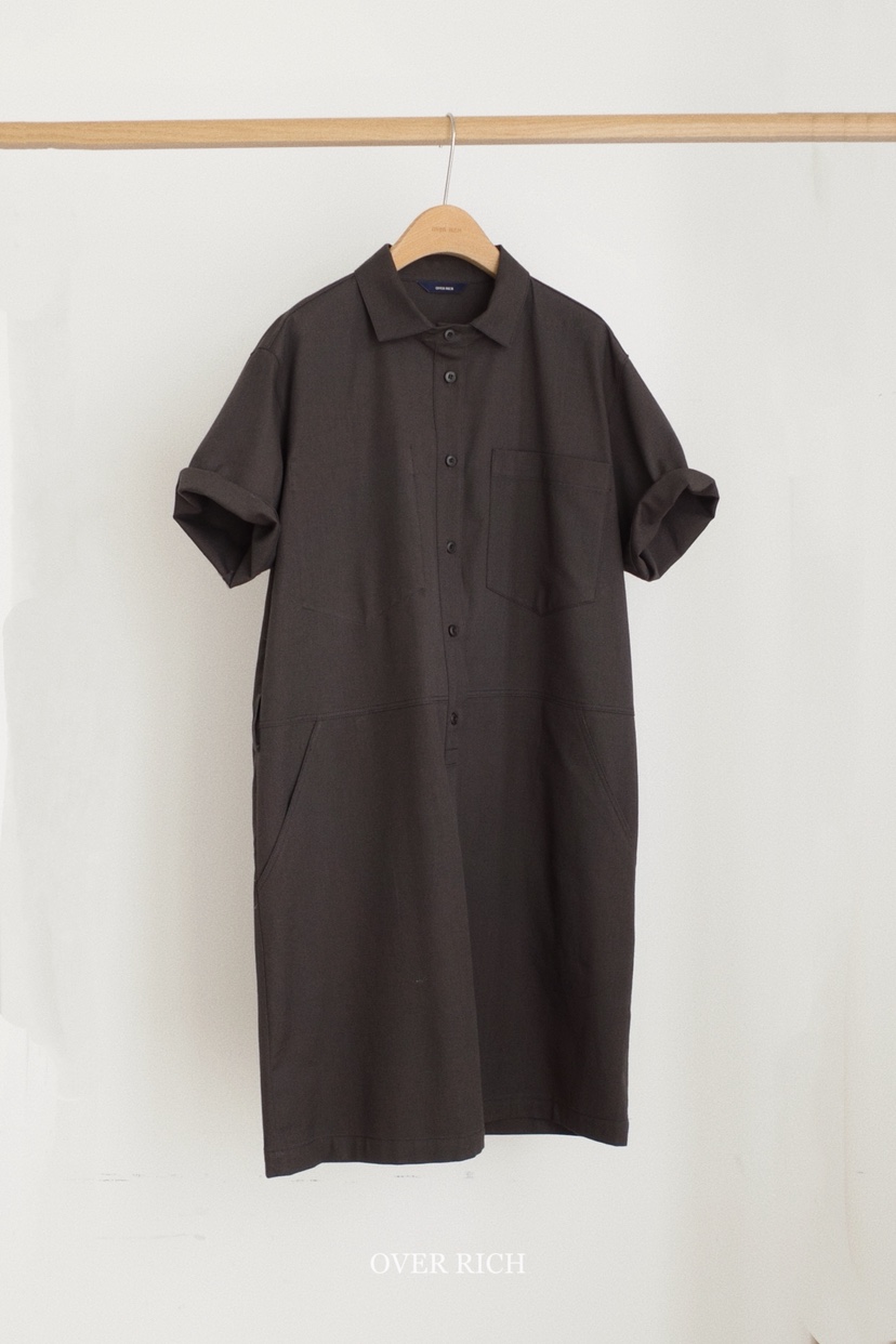 OVER RICH韓國㊣直郵東大門代購女裝新品人氣25春夏連衣裙OVER RICH連衣裙圖色4