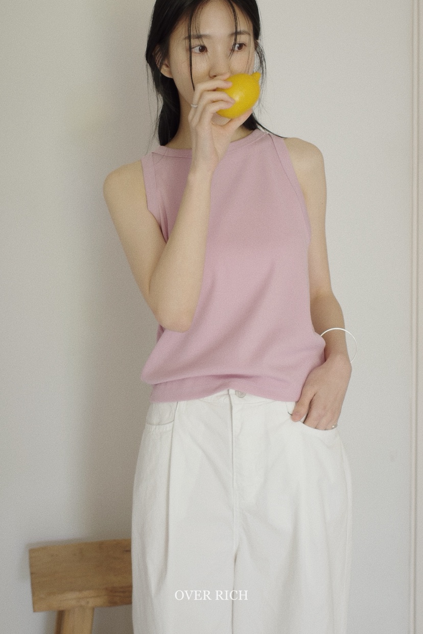 OVER RICH韓國直郵㊣女裝新品推薦25春夏人氣熱賣吊帶背心OVER RICH吊帶/背心