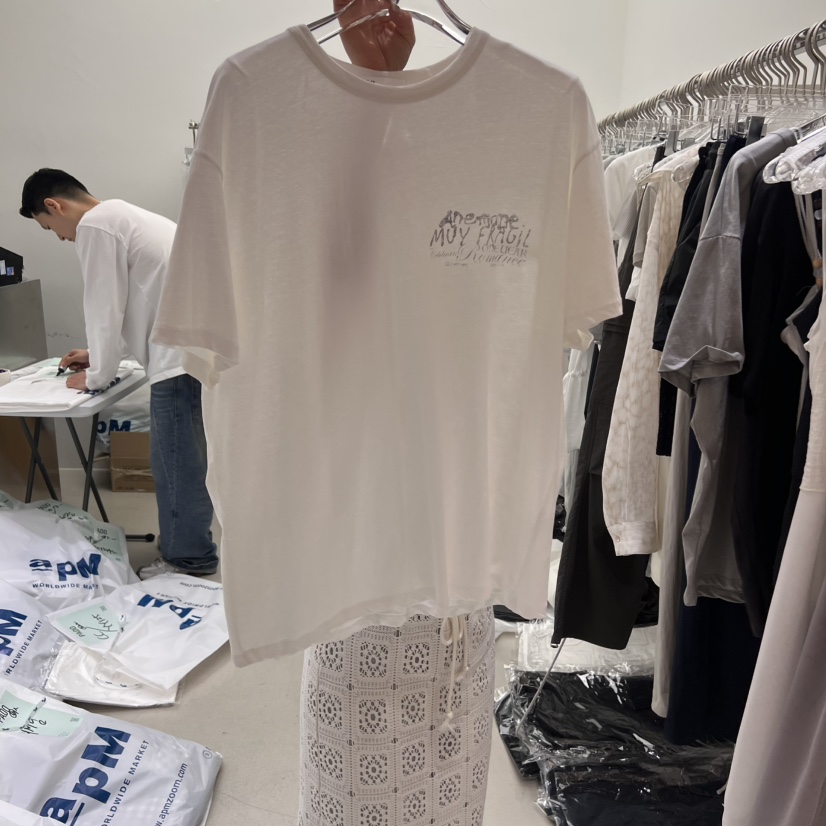 PADO直郵韓國代購㊣女裝新款時尚熱賣休閑人氣推薦25春夏T恤PADOT恤圖色3
