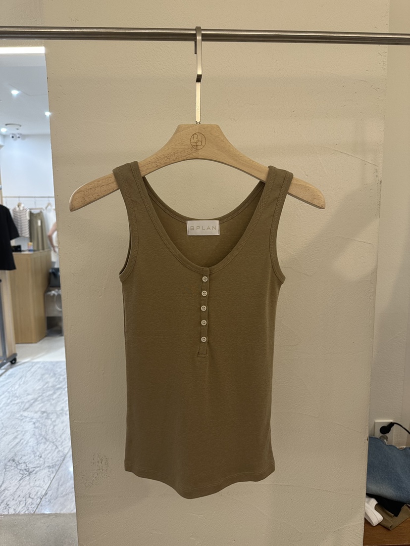 BPLAN韓國㊣直郵東大門代購女裝新品25春夏休閑人氣吊帶背心BPLAN吊帶/背心圖色2