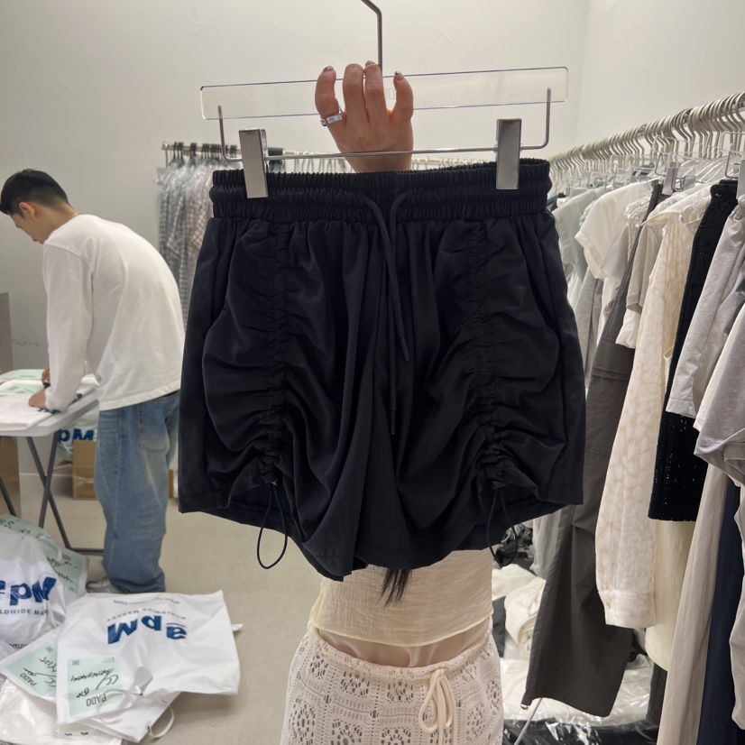 PADO韓國直郵㊣女裝新款人氣休閑25春夏時尚熱賣推薦短褲尼龍PADO短褲圖色3