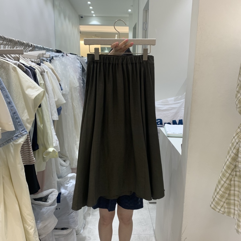 ASOME韓國直郵㊣女裝新款推薦25春夏人氣時尚休閑半身裙中短裙A.SOME半身裙/中短裙