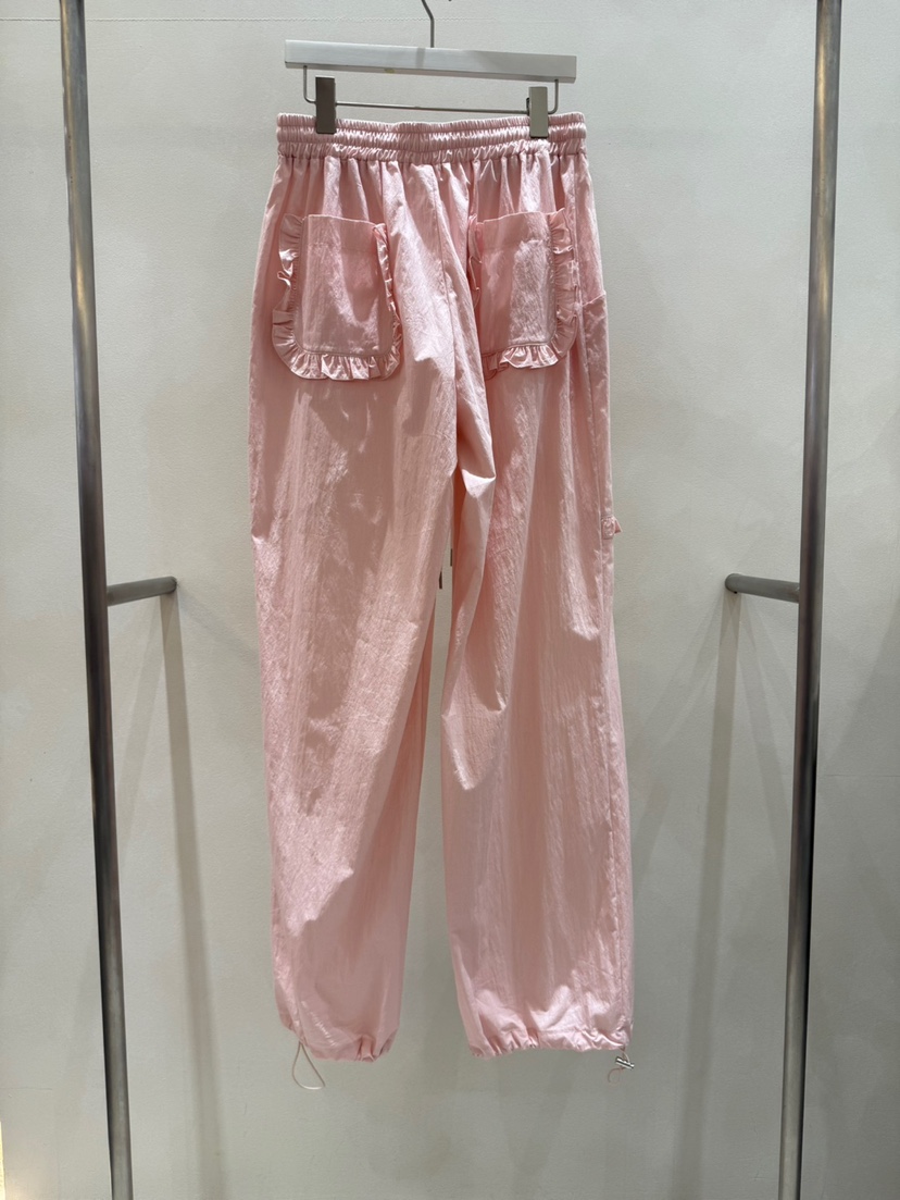 FEFFER韓國㊣直郵東大門代購女裝新品25春夏人氣休閑褲荷葉邊FEFFER休閑褲