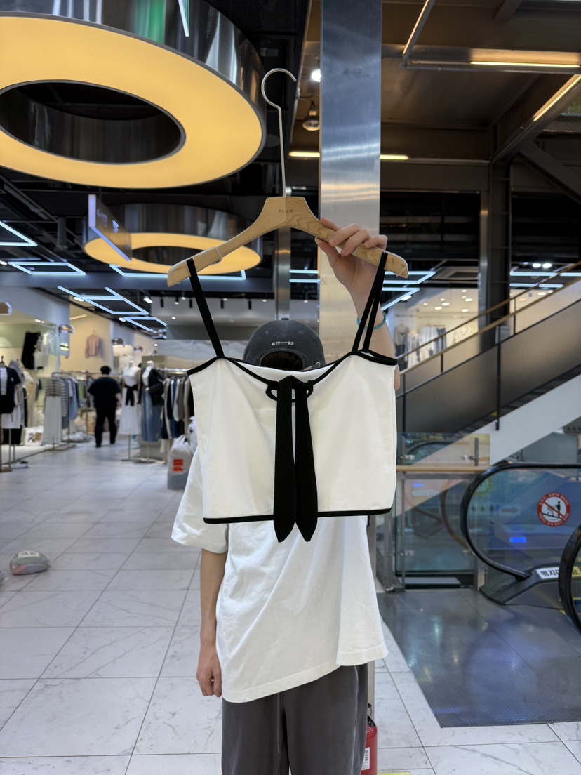 PLUM-q韓國直郵㊣東大門實拍女裝新品時尚人氣休閑吊帶背心PLUM吊帶/背心