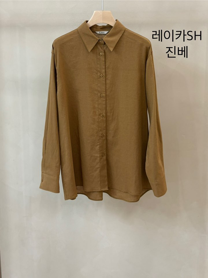 LAKE-A韓國直郵㊣女裝新品推薦時尚熱賣人氣25春夏襯衫蕾絲衫Lake side襯衫/蕾絲衫圖色2