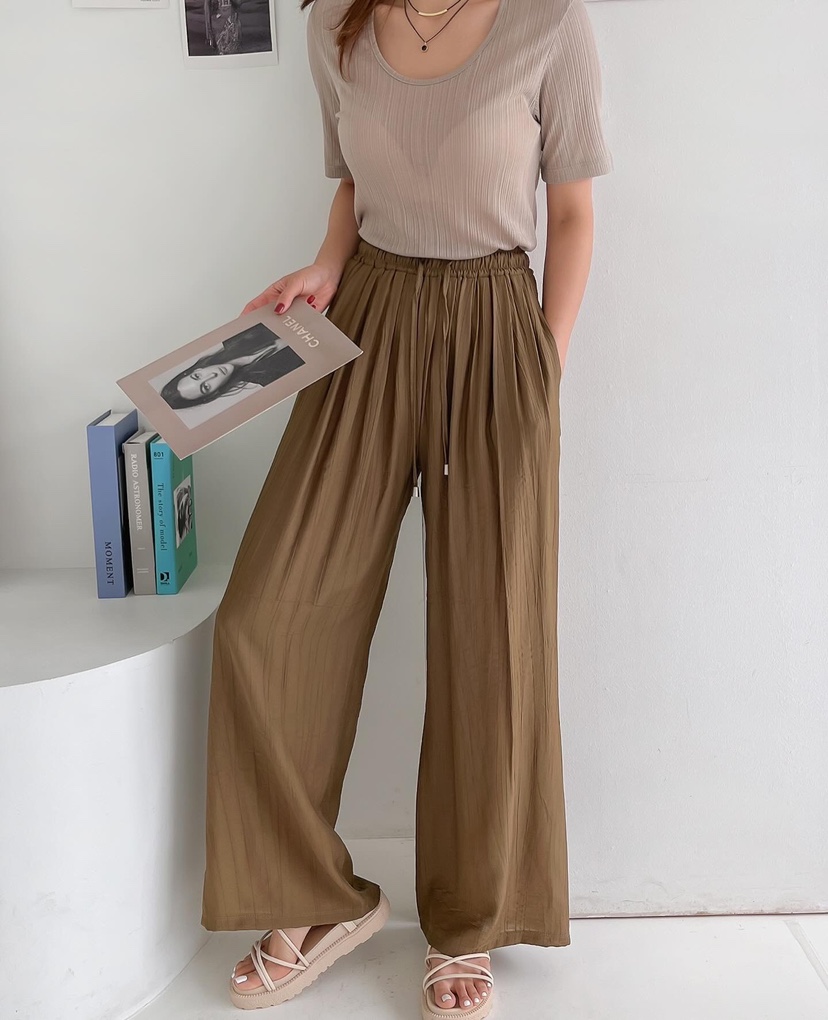 ONL直郵韓國代購㊣女裝新品時尚人氣推薦休閑25春夏熱賣休閑褲ONL休閑褲