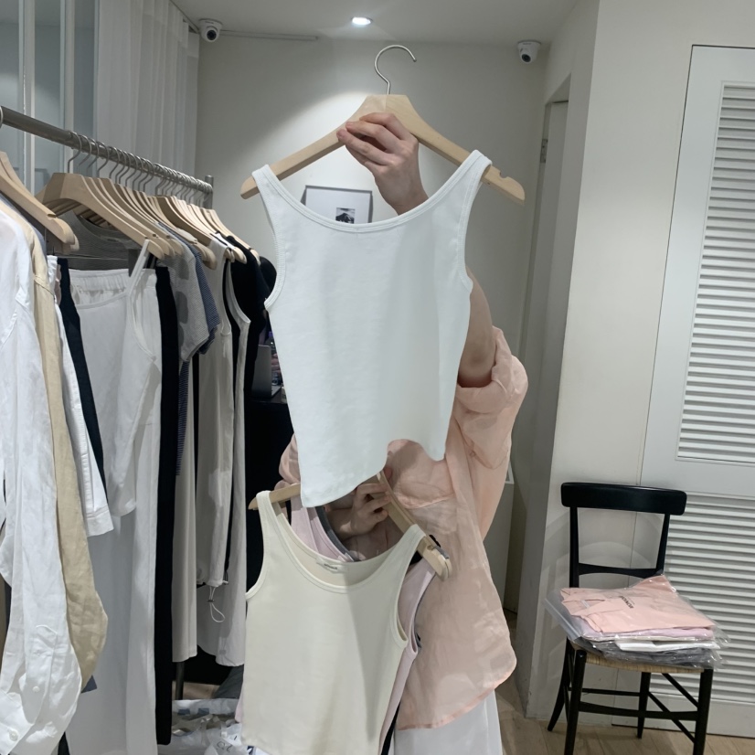 MONIQUE直郵韓國代購㊣女裝新品時尚25春夏熱賣推薦吊帶背心MONIQUE吊帶/背心