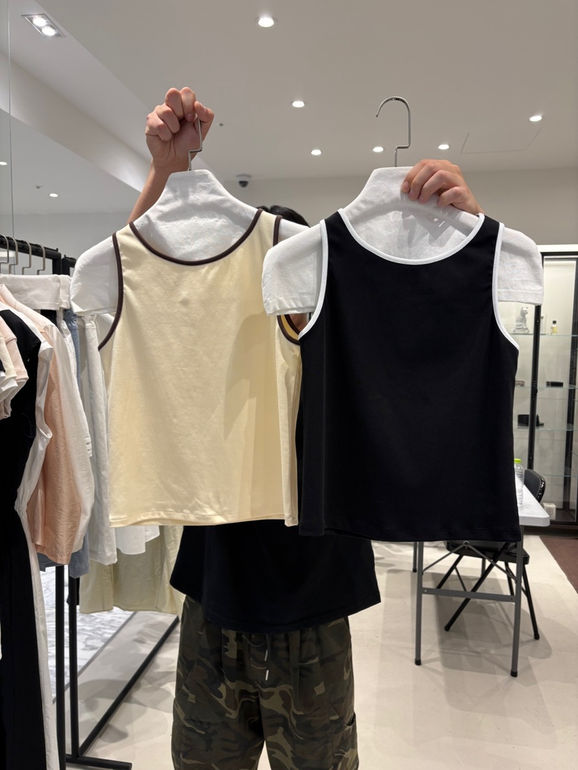 THE BRUNCH韓國直郵㊣女裝新款25春夏時尚推薦休閑吊帶背心THE BRUNCH吊帶/背心