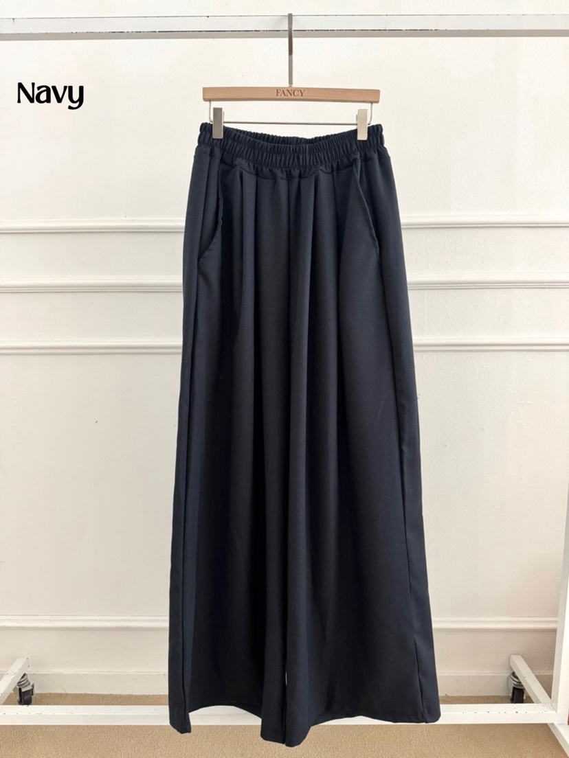 FANCY直郵韓國代購㊣女裝新品25春夏時尚人氣休閑休閑褲亞麻FANCY/Something休閑褲圖色2