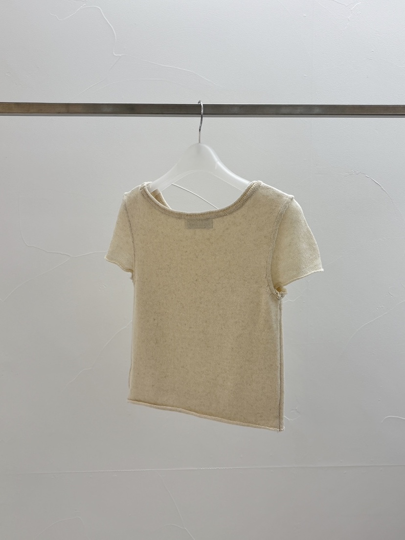 ACME韓國㊣直郵東大門代購女裝新品25春夏時尚休閑針織衫亞麻ACME針織衫