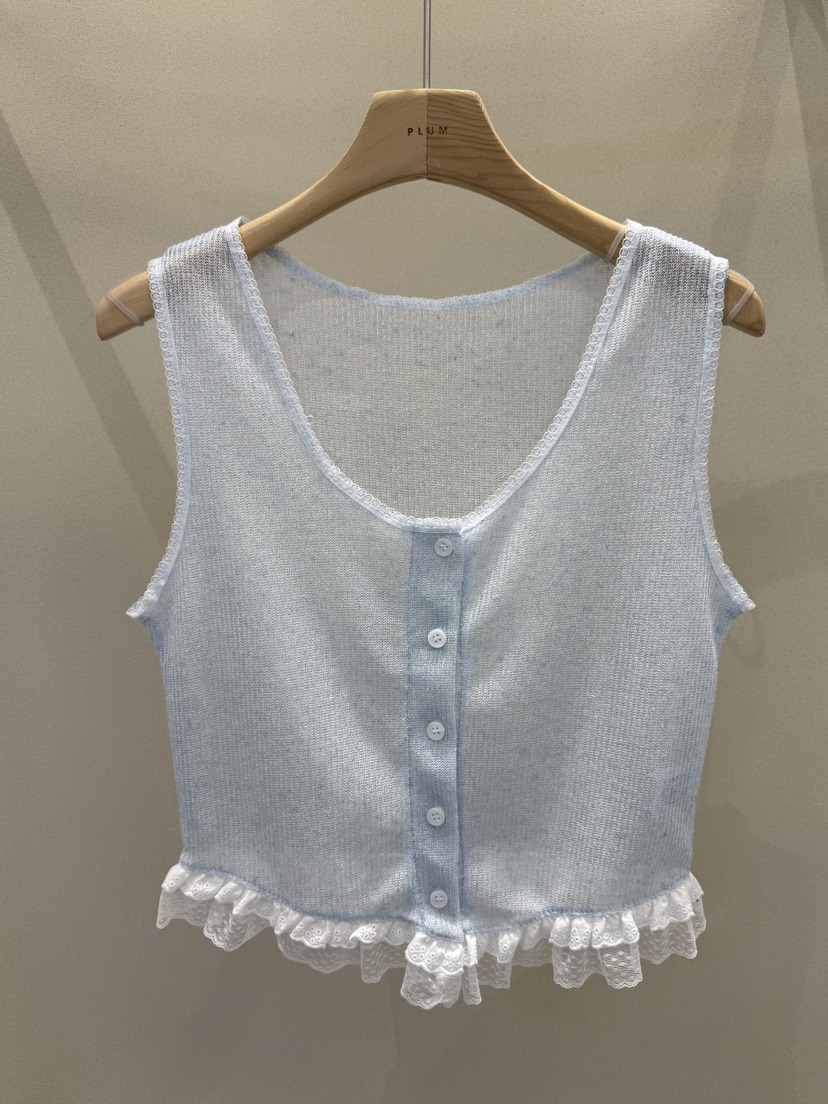 PLUM-q韓國㊣直郵東大門代購女裝新品25春夏推薦休閑吊帶背心PLUM吊帶/背心圖色3
