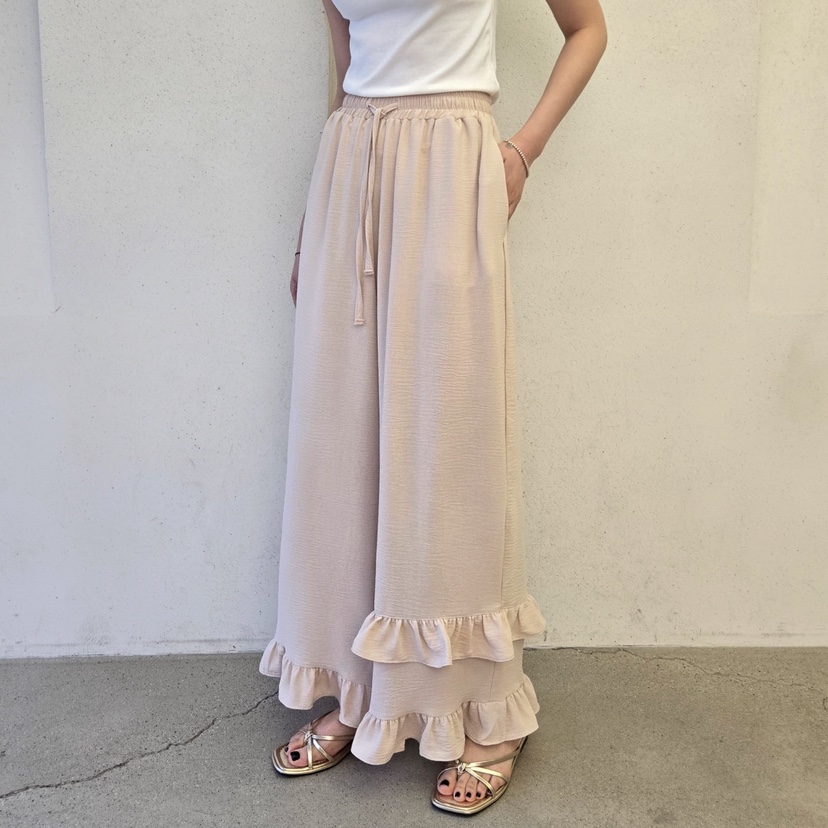 LA BLOOM韓國直郵㊣女裝新款時尚人氣推薦熱賣休閑25春夏休閑褲La Bloom休閑褲