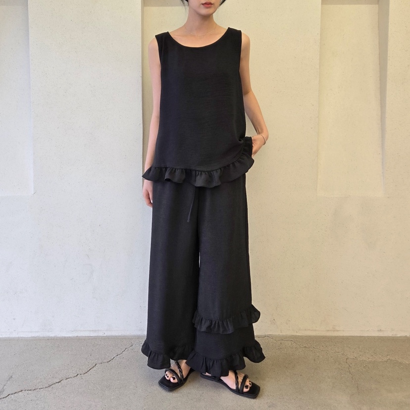 LA BLOOM韓國直郵㊣女裝新款時尚人氣推薦熱賣休閑25春夏休閑褲La Bloom休閑褲
