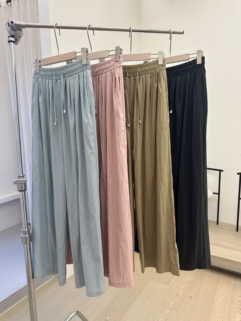 ONL韓國直郵㊣東大門實拍女裝新款熱賣25春夏休閑休閑褲喇叭ONL休閑褲