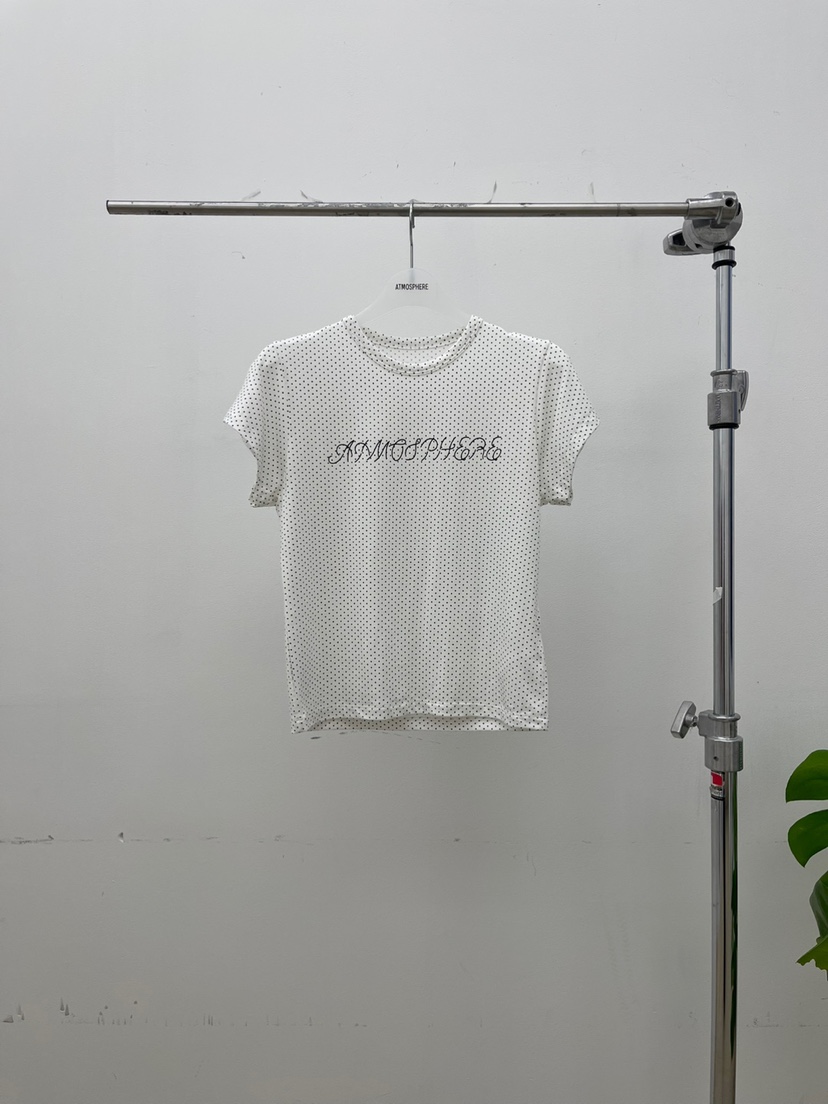 ATMOSPHERE韓國㊣直郵東大門代購女裝新品休閑人氣時尚25春夏T恤ATMOSPHERE/BLINGT恤