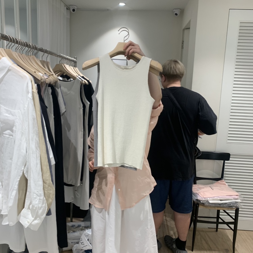 MONIQUE韓國直郵㊣東大門實拍女裝新品25春夏人氣熱賣吊帶背心MONIQUE吊帶/背心