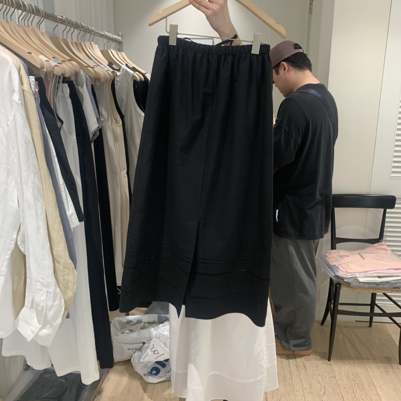 MONIQUE韓國直郵㊣女裝新品推薦25春夏人氣時尚半身裙中短裙MONIQUE半身裙/中短裙