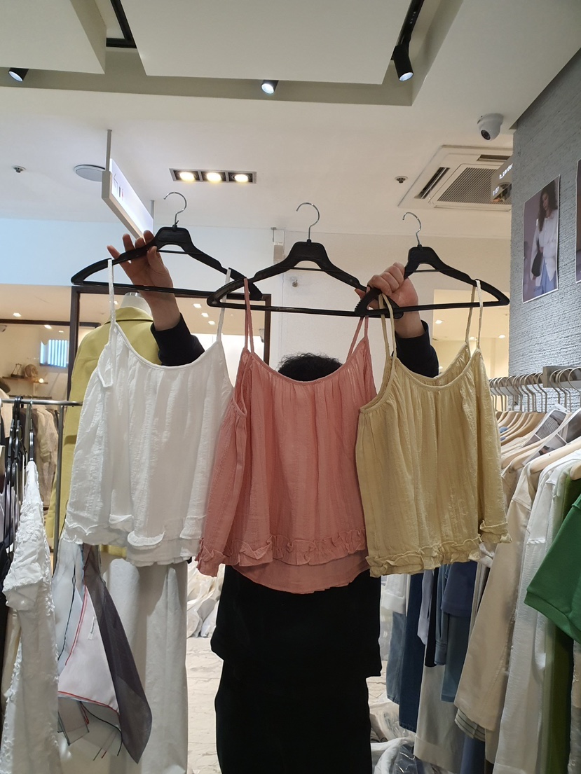 B_GARDER直郵韓國代購㊣女裝新款時尚休閑人氣推薦吊帶背心B.GARDER吊帶/背心圖色2左二色