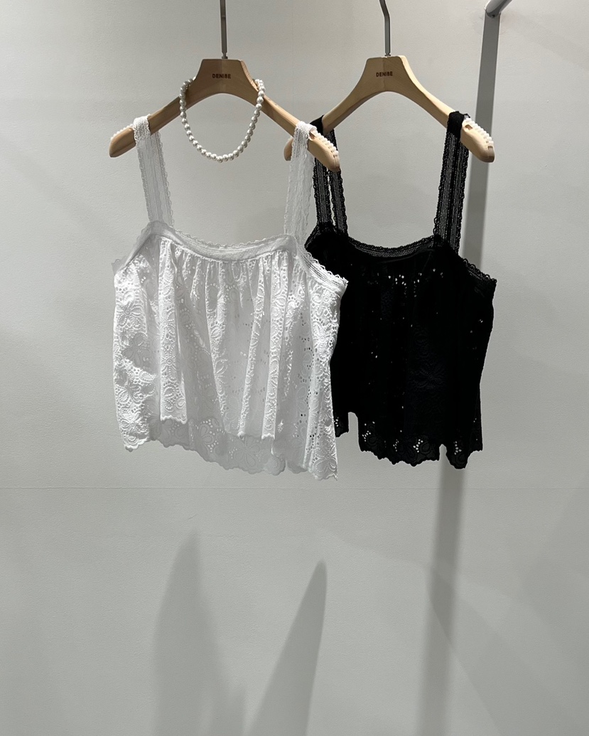 DENISE韓國直郵㊣東大門實拍女裝新品25春夏人氣推薦吊帶背心DENISE吊帶/背心