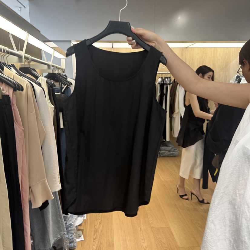 LEFANCY韓國直郵㊣東大門實拍女裝新款人氣時尚熱賣吊帶背心LEFANCY吊帶/背心圖色2