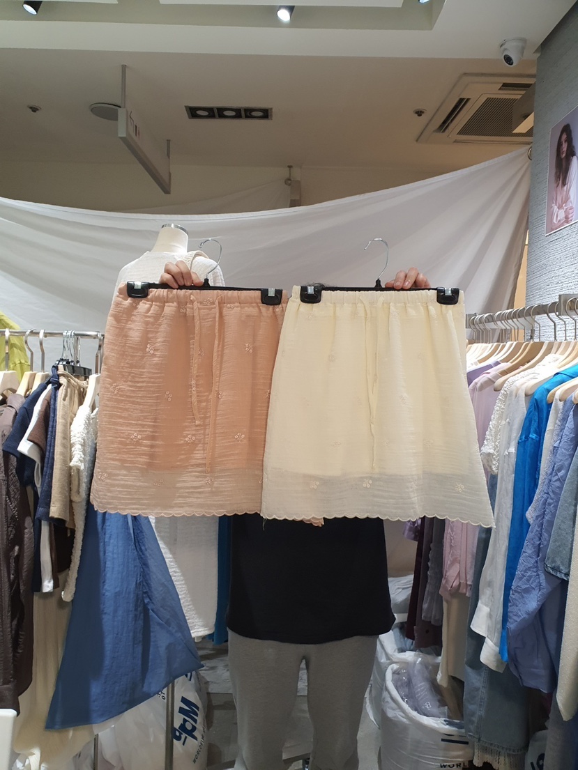 B_GARDER韓國直郵㊣女裝新品25春夏人氣推薦熱賣休閑時尚短裙B.GARDER短裙