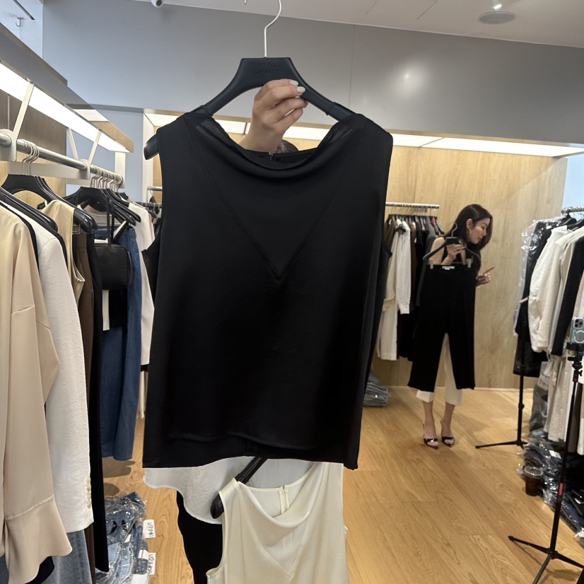 LEFANCY韓國直郵㊣東大門實拍女裝新款推薦人氣時尚吊帶背心LEFANCY吊帶/背心圖色2