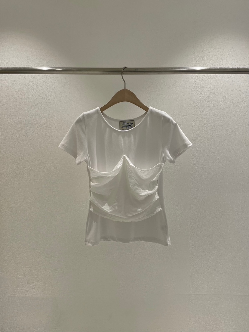 ROOMS SHOP直郵韓國代購㊣女裝新款熱賣人氣推薦25春夏T恤ROOMS_SHOPT恤