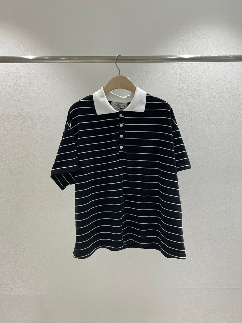 ROOMS SHOP韓國㊣直郵東大門代購女裝新品熱賣休閑25春夏T恤ROOMS_SHOPT恤圖色3