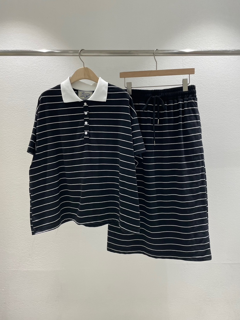 ROOMS SHOP韓國直郵㊣女裝新品熱賣25春夏推薦人氣套裝兩件套ROOMS_SHOP套裝圖色3