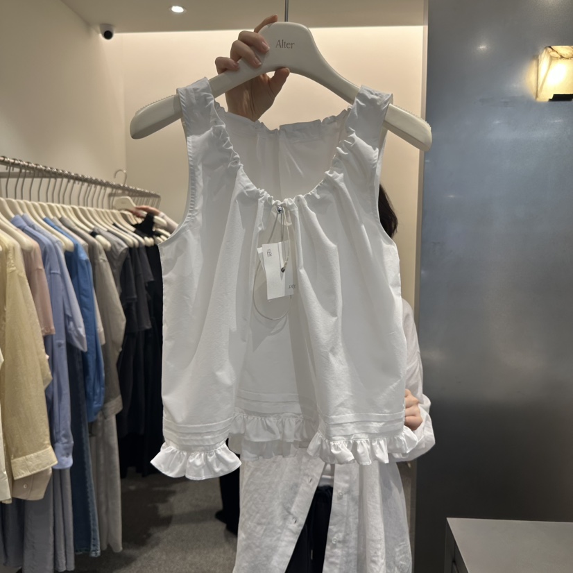 ALTER直郵韓國代購㊣女裝新款推薦25春夏時尚休閑人氣吊帶背心Alter吊帶/背心圖色1