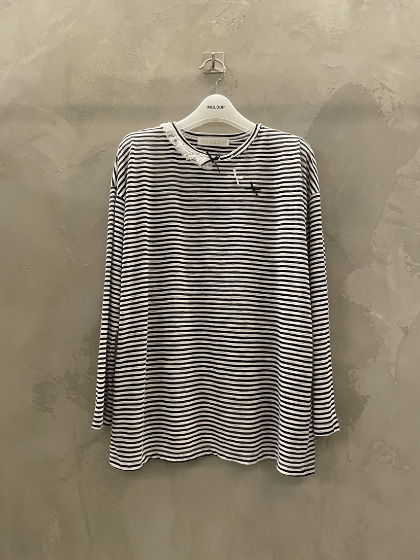MULCUP直郵韓國代購㊣女裝新品25春夏熱賣休閑推薦人氣長袖T恤MULCUP長袖T恤圖色3