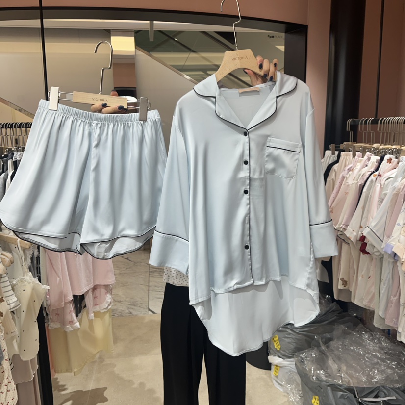 VICTORIA-P韓國直郵㊣東大門實拍女裝新品人氣25春夏時尚睡衣VICTORIA睡衣圖色3