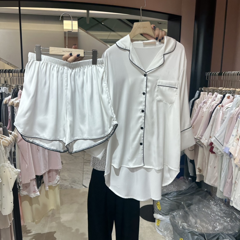 VICTORIA-P韓國直郵㊣東大門實拍女裝新品人氣25春夏時尚睡衣VICTORIA睡衣圖色4
