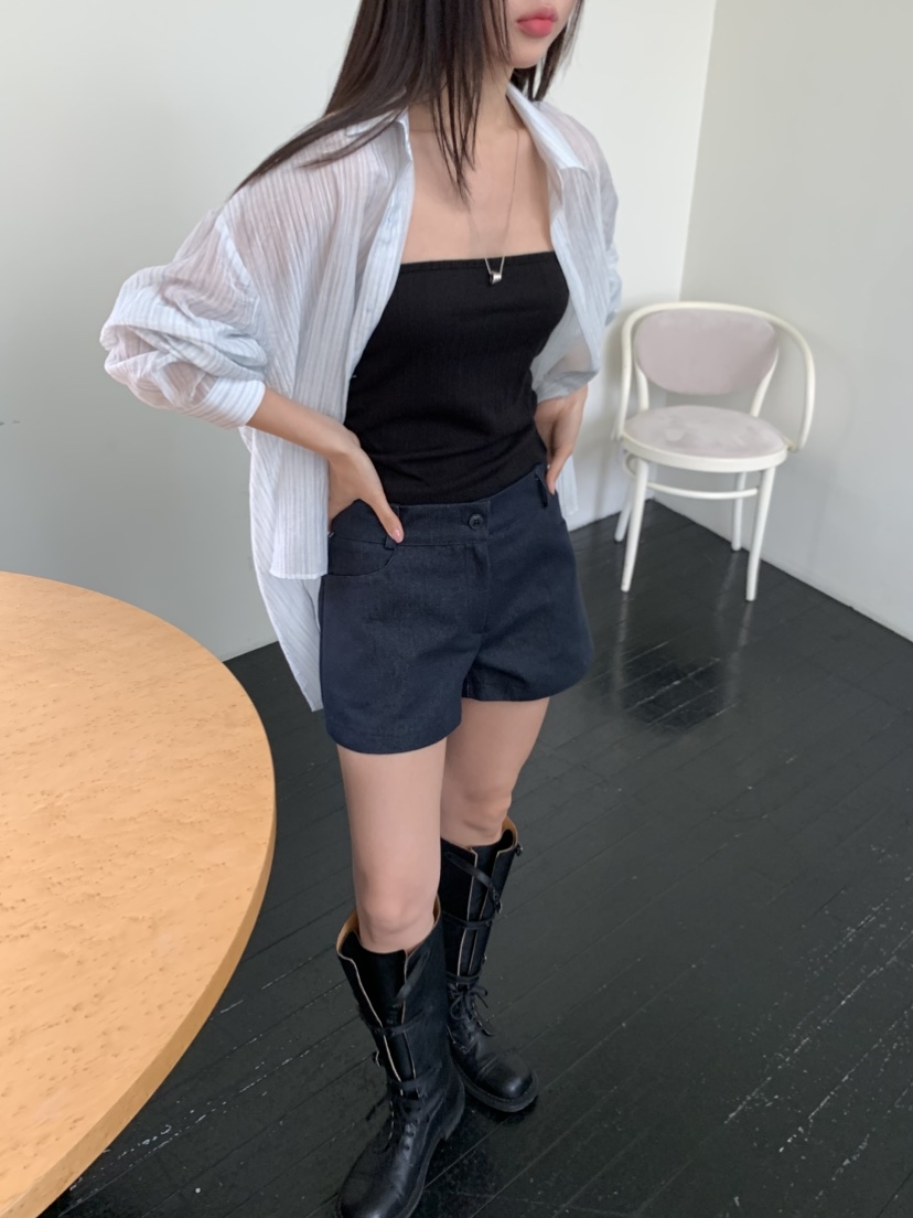 MURMUR韓國㊣直郵東大門代購女裝新款時尚推薦25春夏襯衫蕾絲衫MURMUR襯衫/蕾絲衫