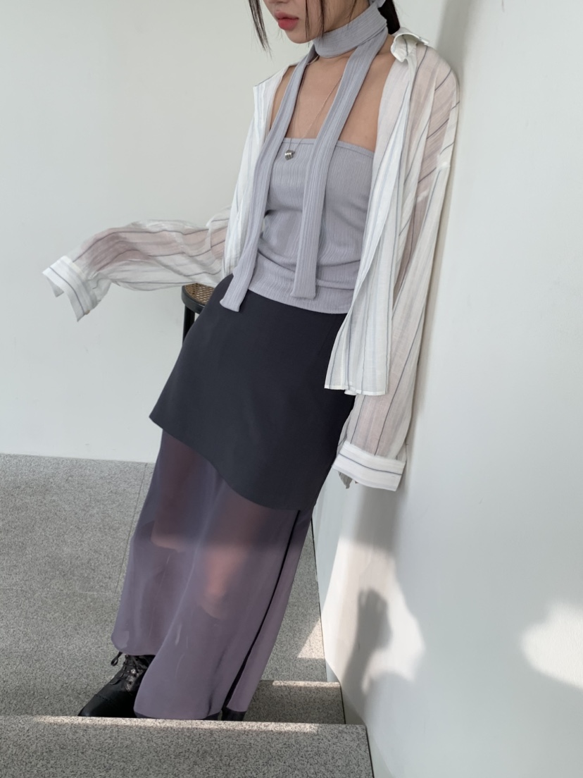 MURMUR韓國㊣直郵東大門代購女裝新款時尚推薦25春夏襯衫蕾絲衫MURMUR襯衫/蕾絲衫