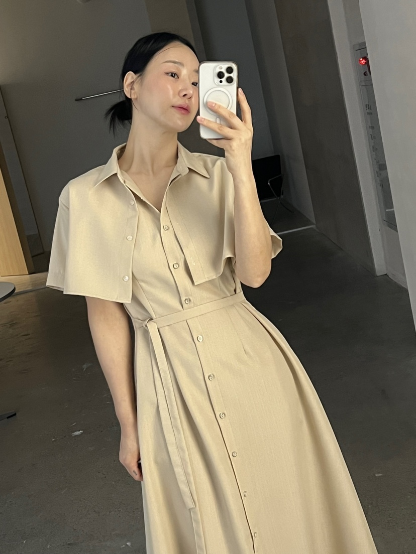 VERNI韓國直郵㊣女裝新品25春夏人氣推薦熱賣休閑時尚連衣裙VERNI連衣裙
