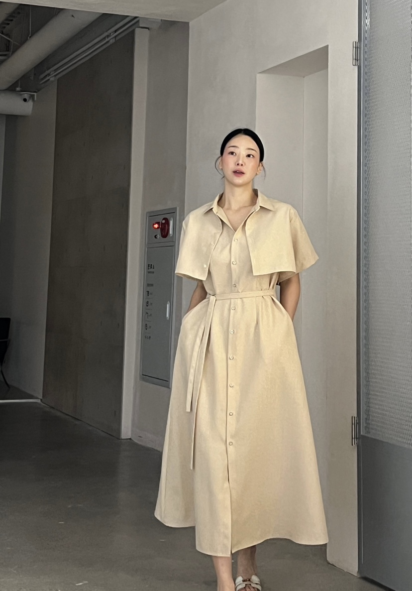 VERNI韓國直郵㊣女裝新品25春夏人氣推薦熱賣休閑時尚連衣裙VERNI連衣裙