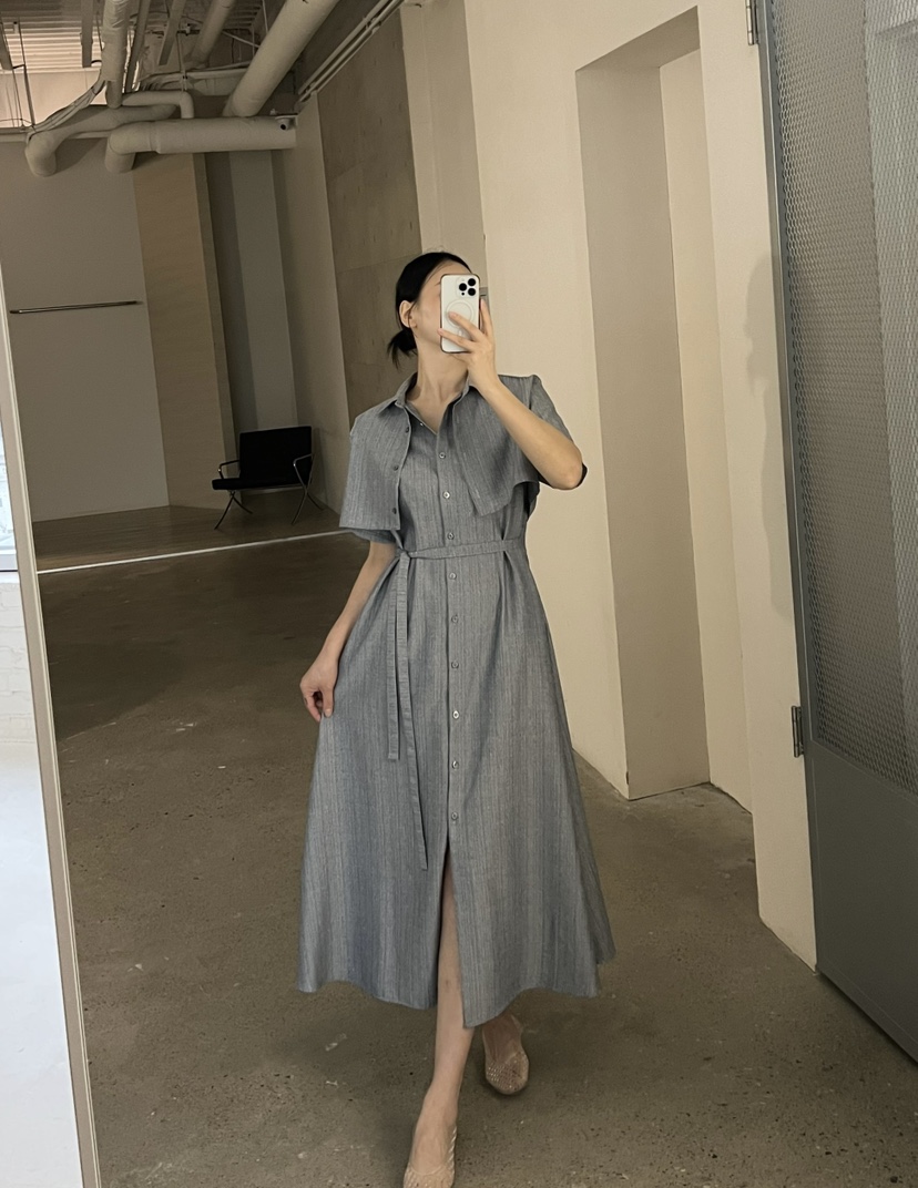 VERNI韓國直郵㊣女裝新品25春夏人氣推薦熱賣休閑時尚連衣裙VERNI連衣裙