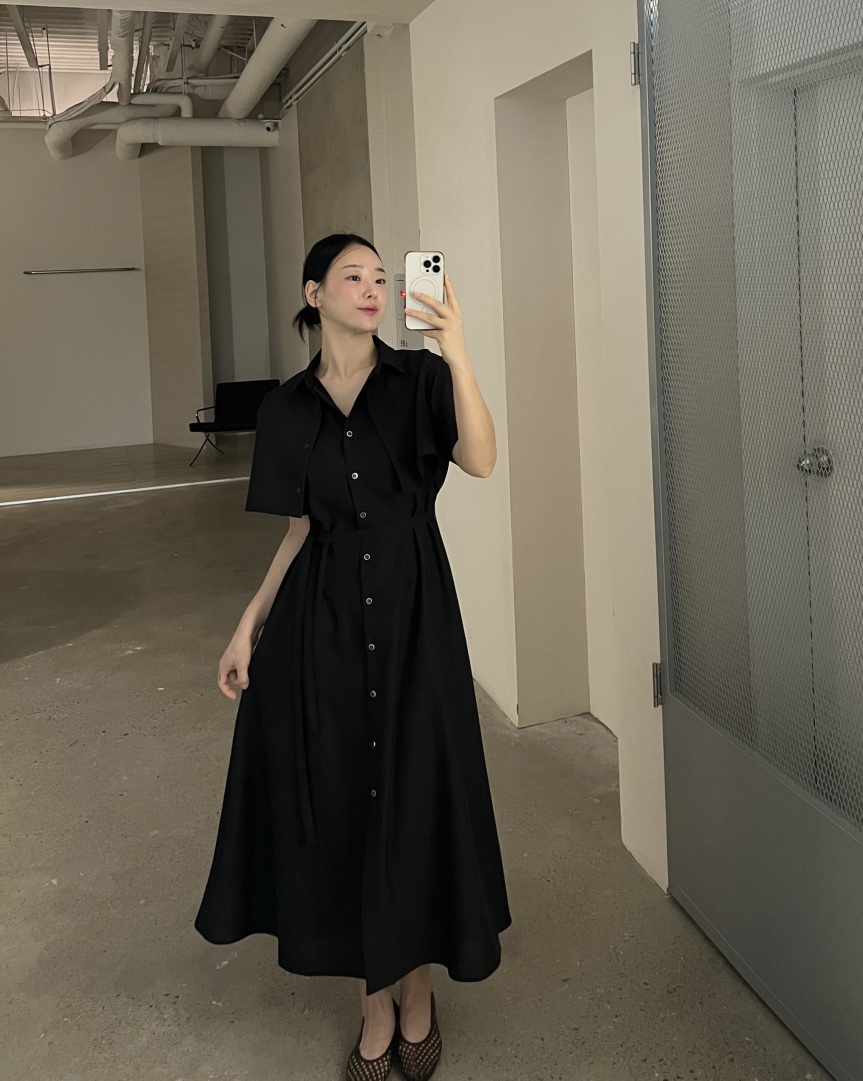 VERNI韓國直郵㊣女裝新品25春夏人氣推薦熱賣休閑時尚連衣裙VERNI連衣裙
